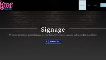 Signs Near Me Virginia DC MD Nationwide