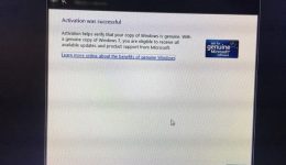 windows 7 activated